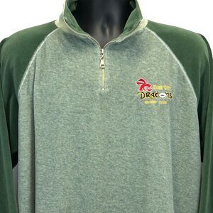 Vintage Duke City Dragons Rugby Club Sweater Mens X-Large Albuquerque 90s Green